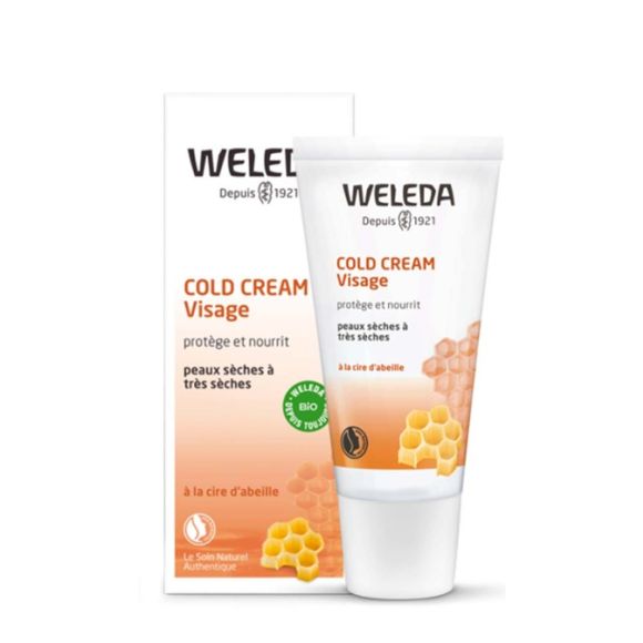 Cold cream visage Weleda - tube de 30 ml