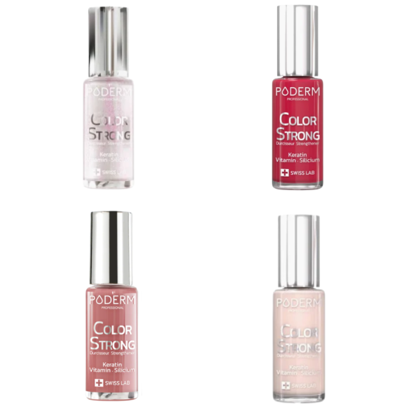 Color strong vernis durcisseur Poderm - flacon de 8ml