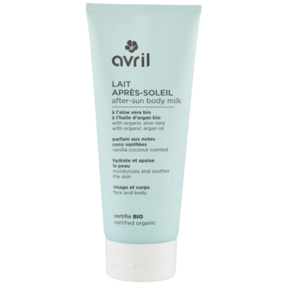 Lait après-soleil bio Avril - tube de 200ml