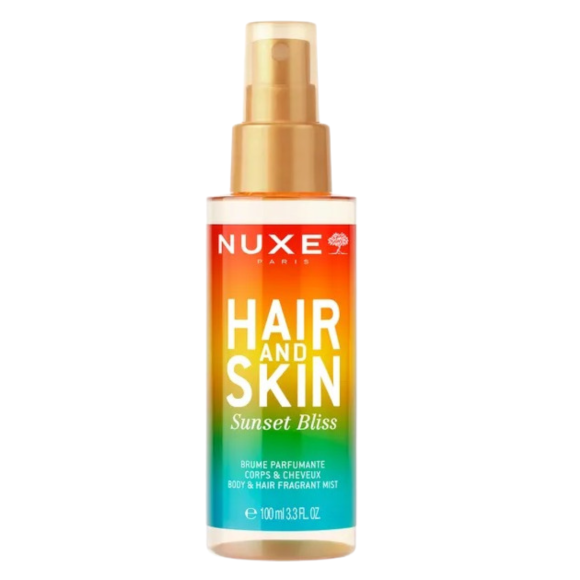 Brume parfumante hair & skin sunset bliss Nuxe - flacon de 100ml