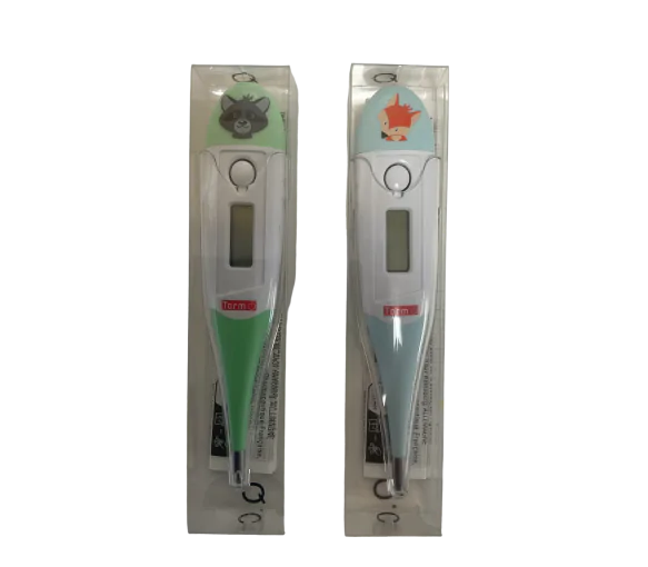 Thermomètre Digital Animaux SC 1505 Flex – Embout Souple & Doux – 5 Housses Hygiéniques – Mesure Rapide & Précise Pour Chiens & Chats