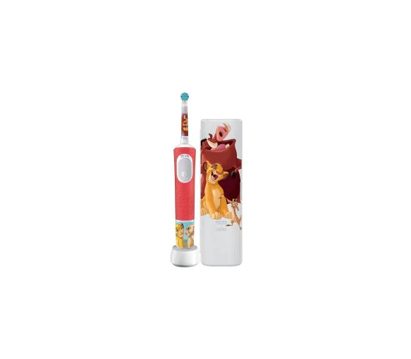 Brosse à Dents électrique Oral-B Kids Le Roi Lion - 2 Vitesses, Rechargeable, Pour Enfants