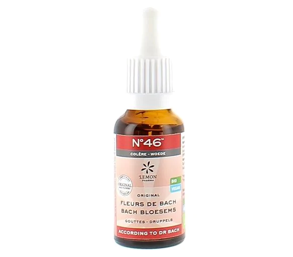 Fleurs de Bach N46 Colre bio Lemon Pharma - colre, nervosit