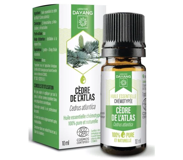 Huile Essentielle De Cèdre De L'Atlas - 40 Ml - Marque Emma Santé - Neuve, Jamais Ouverte