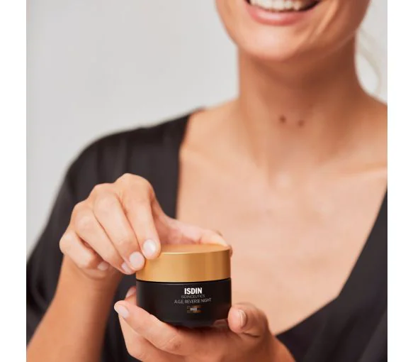 Crème De Nuit Isdin Isdinceutics Age Reverse - 50 G, Anti-âge, Neuf Sous Emballage