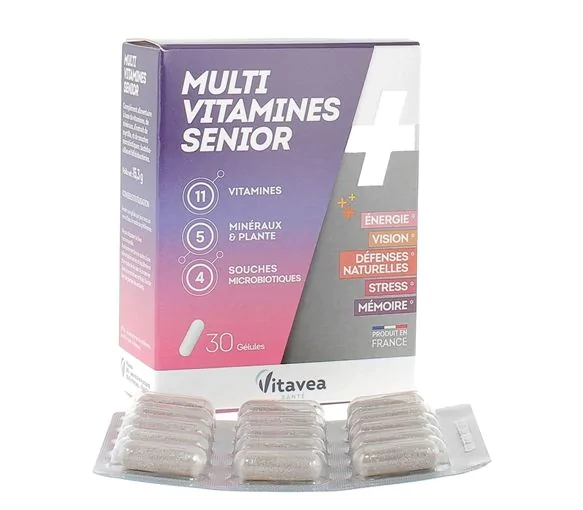 Multivitamines Hommes Bcuelov – Immunité & Digestion – 30/60/120 Pilules – Sans Gluten