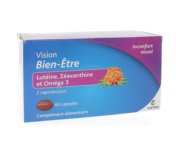 Complément Alimentaire Santé Oculaire - Lutéine Et Zéaxanthine, 30/60/120 Gélules, Neuf