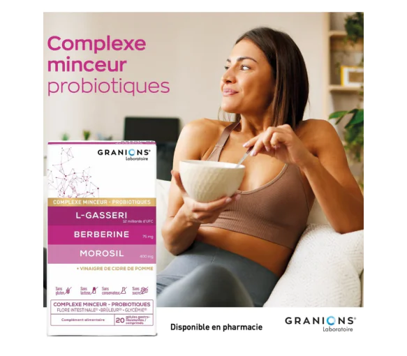 Capsules Probiotiques Balincer - Minceur, Détox Et Santé Digestive - 400MG Avec Vitamines Et Enzymes